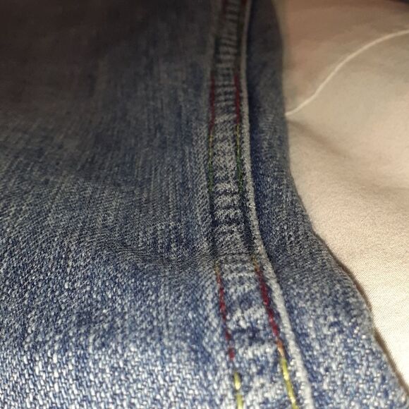 Diesel Crystal Embellished Jeans Straight Leg 32 - Picture 12 of 13
